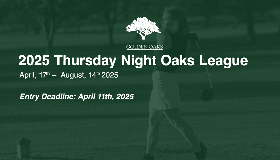 2025 Thursday Night Oaks League