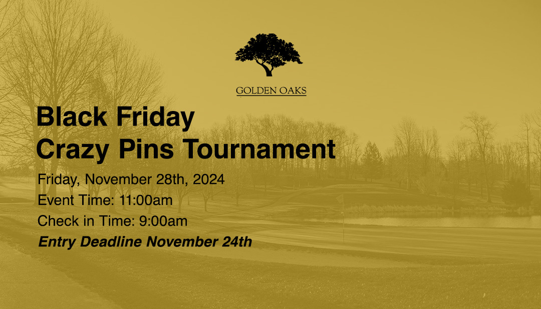 2025 Black Friday Crazy Pins Tournament